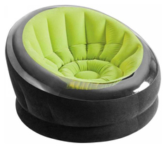 Надувное кресло Intex «Empire Chair» (112х109х69 см) с68581 Зеленый