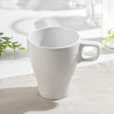 Кружка Доляна Coffee break, 300 мл, цвет белый