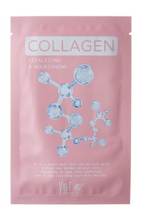 Маска для лица YU.R Me Collagen Sheet Mask с коллагеном, 25 г