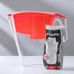 Фильтр-кувшин «Аквафор-Арт», 2,8 л, цвет коралл No Brand