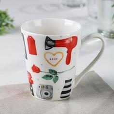 Кружка Доляна «Котик», 320 мл