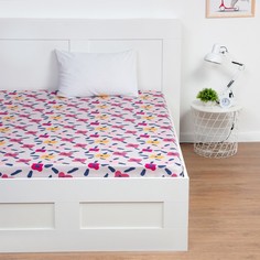 Простыня Этель "Sleeping princess", 150х220 см, 100% хлопок, бязь No Brand