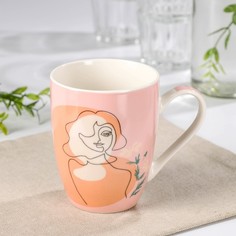 Кружка Доляна «Силуэт», 350 мл