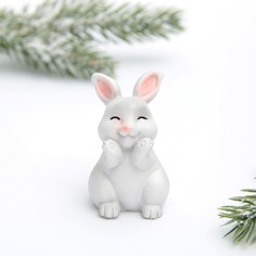 Фигурка кролик «Щечки», 4 х 5 см No Brand