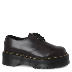 Полуботинки женские Dr. Martens 27332626 бордовые 39 EU
