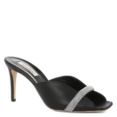 Шлепанцы женские Ninalilou 321065 K7 черные 36 EU