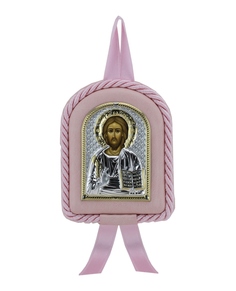 Набор детский Аргента Вседержитель икона и ложка серебренная, РИ117НБ05802