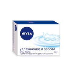 Косметическое мыло NIVEA Увлажнение и забота 100 гр