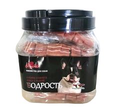 Лакомство для собак Green Qzin Miniki Бодрость, Кубики утиного мяса с рыбой, 630г