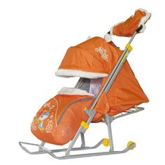 Санки Nika Kids Ника Детям 6 мышонок оранжевый