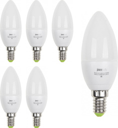Лампа светодиодная JazzWay LED E14 5W свеча белый свет