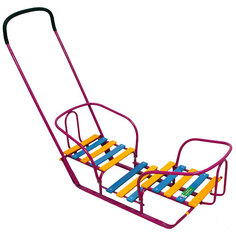 Санки Nika Kids Тимка сиреневый