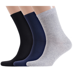 Комплект носков унисекс ХОХ 3-X-3R15 разноцветных 27