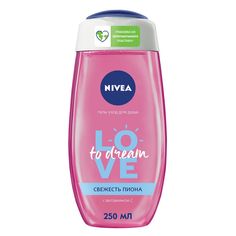 Гель для душа Nivea Свежесть пиона 250 мл