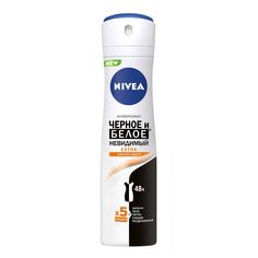 Дезодорант-спрей Nivea Extra. Невидимый для чёрного и белого 150 мл