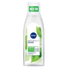 Тоник для лица NIVEA Naturally Good Organic Green Tea Cleansing, 200мл