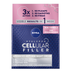 Крем-филлер для лица ночной Nivea Hyaluron Cellular Filler 50 мл