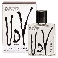 Туалетная вода для мужчин Ulric de Varens Black 60 мл