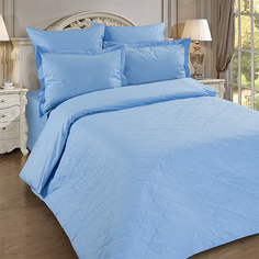 Пододеяльник "Рейнбоу" стеганый на молнии Зима-лето, пл. 118 гр./кв. м. "Аквамарин" Традиция