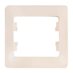 Рамка Schneider Electric 1 пост бежевая серия GLOSSA Schneider Electric GSL000201