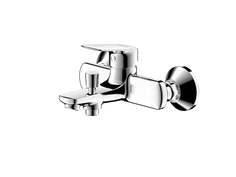 Смеситель для ванны Bravat Rhein F6429564CP-01-ENG короткий излив