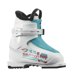 Горнолыжные ботинки Salomon T1 Girly White/Scuba Blue (21/22) (17.0)