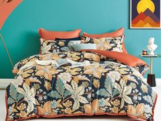 Комплект постельного белья1,5-спальный, египетский хлопок 1803-4S Asabella