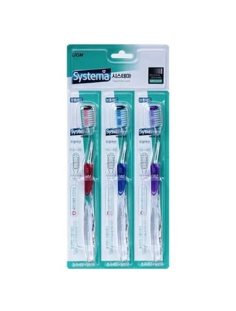 Зубная щетка LION Dentor System двойного действия, 3 шт
