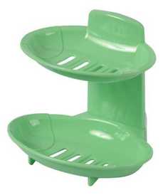 Мыльница "Чистота" (двойная) Ар Пласт