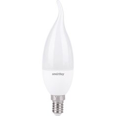 Светодиодная матовая лампа (LED) Свеча на ветру Smart Buy SBL-C37Can-9_5-60K-E14