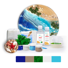 Набор для создания картины эпоксидной смолой ResinArt 27 ArtlineCreativity AC-RART-030-027