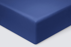 Простынь Ecotex "Моноспейс" 1,5 сп темно-синий