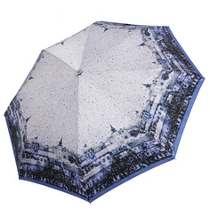 Зонт складной женский автоматический FABRETTI UFLS0015-8, синий