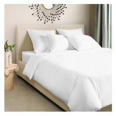 Комплект постельного белья Ecotex Моноспейс Евро белый