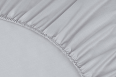 Простынь на резинке Ecotex "Моноспейс" 200х200х23 серый