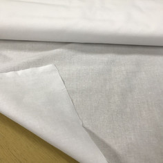 Ткань для рукоделия и шитья 600х150см Белая для пэчворка, постельного белья Texxet