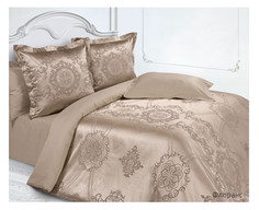 Комплект постельного белья Ecotex Эстетика Семейный Флоранс