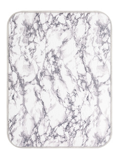 Коврик для сушки посуды LUCKY 38х51см, серый мрамор, T000248