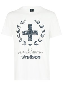Футболка мужская Strellson 115476 белая 2XL