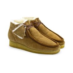 Ботинки женские Clarks Wallabee Boot. 26162498 коричневые 37 EU