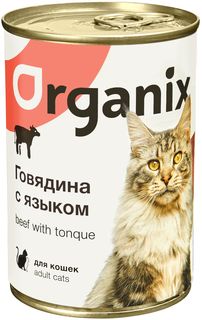 Влажный корм для кошек OGX, говядина, 15шт по 410г