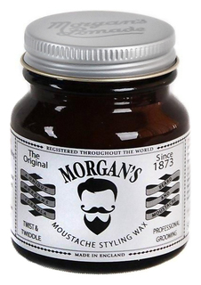 Воск для укладки усов Morgans Moustache Styling Wax Twist and Twiddle, 50 мл Morgan’S
