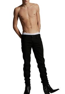 Джинсы мужские DSquared2 122671 черные 50 IT