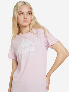 Футболка женская Kappa, Розовый, размер 42