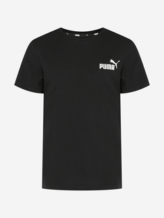 Футболка для мальчиков PUMA Ess Small Logo, Черный, размер 129-140