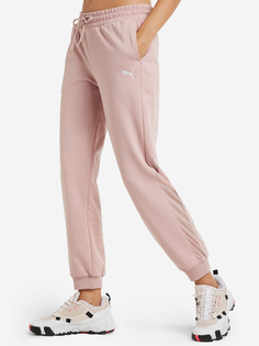 Брюки женские PUMA Mesh Panel, Розовый, размер 48-50