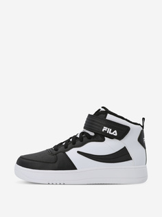 Кеды утепленные для мальчиков FILA Fil High Fur B, Черный, размер 34