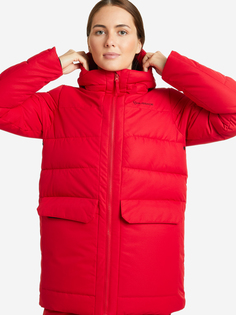 Куртка утепленная женская Glissade, Красный, размер 42-44