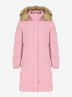Пальто утепленное для девочек Reima Siemaus, Розовый, размер 134