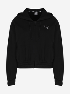 Толстовка женская PUMA, Черный, размер 44-46